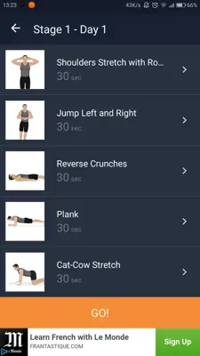 ManFIT - Workout At Home With No Fitness Equipment android App screenshot 4